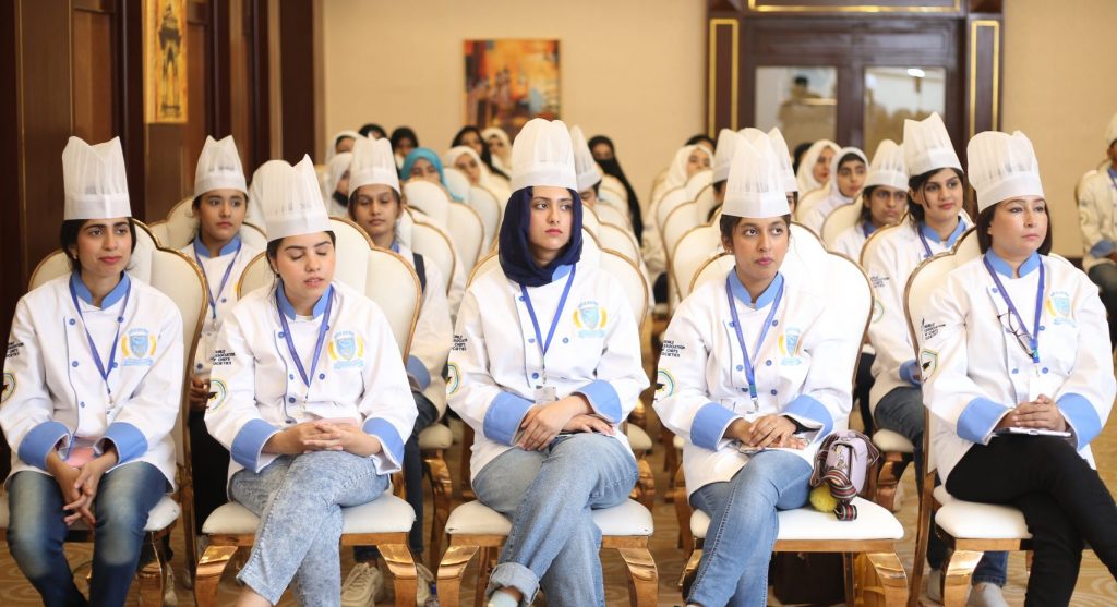 Professional Chef Students of ABLE Socahm in Royal Swiss